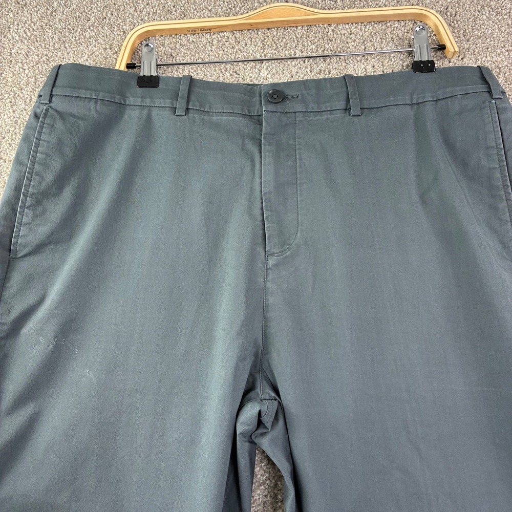 Hill City Mens Everyday Tech Pants Slate Gray Cotton Nylon Stretch 38x32 RN54023